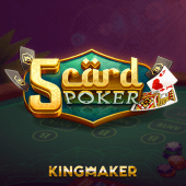 5 Card Poker auronplay cards game